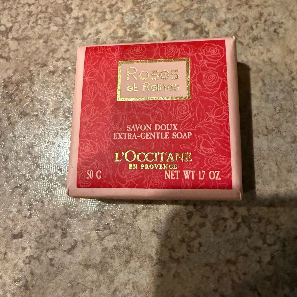 Rare Discontinued L'Occitane Roses et Reines Extra-Gentle Soap